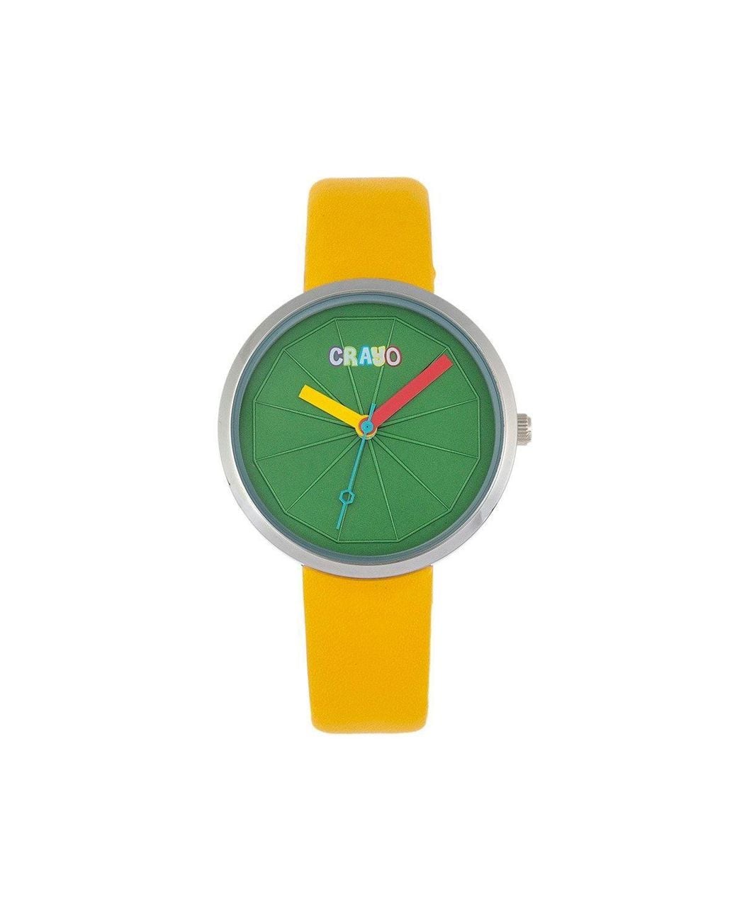 Crayo Yellow Metric Watch