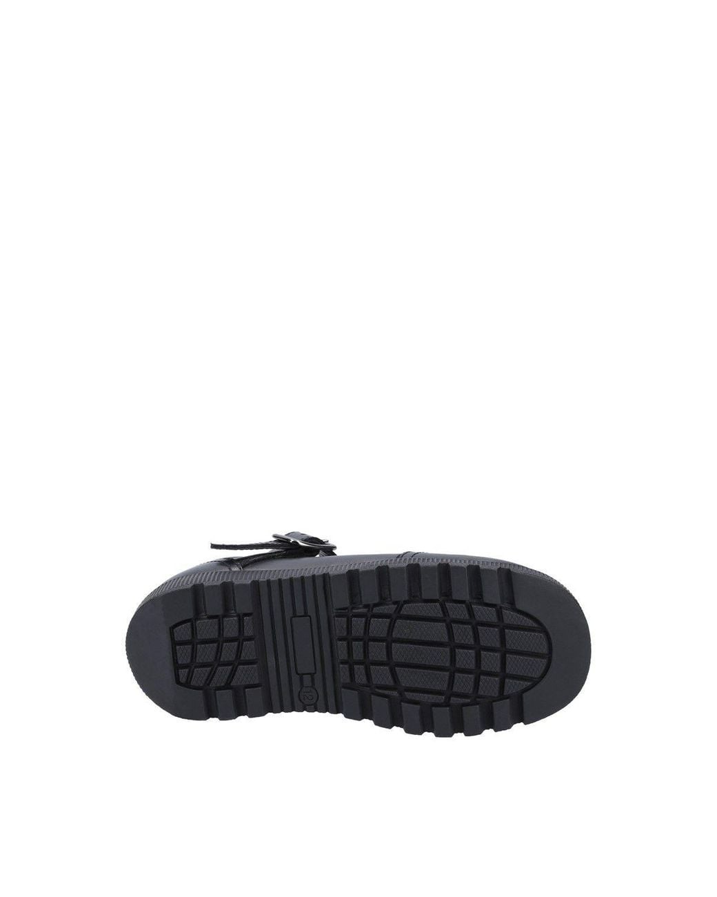 Hush Puppies Black Kerry Senior School Shoe