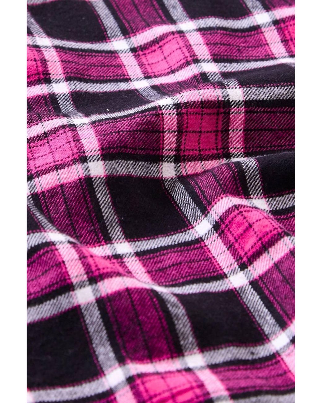 Love to Sleep Red Flannel Button Through Nightshirt