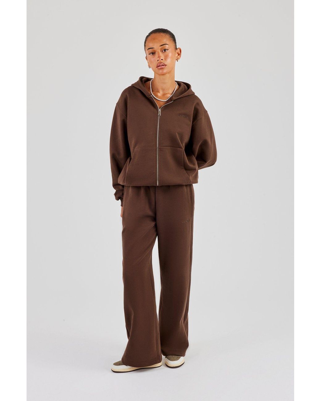 CERNUCCI Brown C Wide Leg Jogger