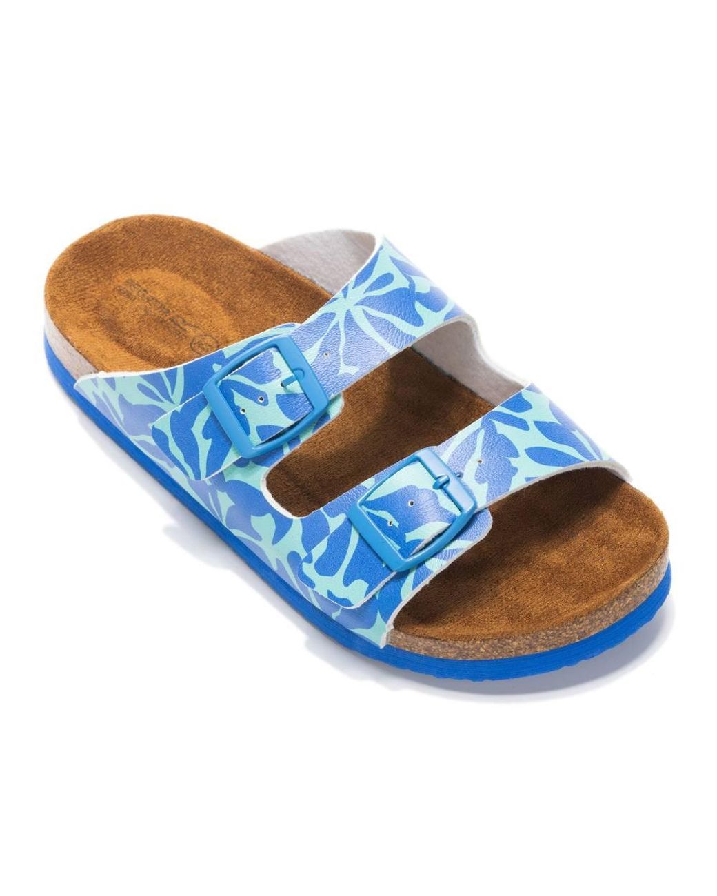 Regatta Blue Mia Double Buckle Sandals