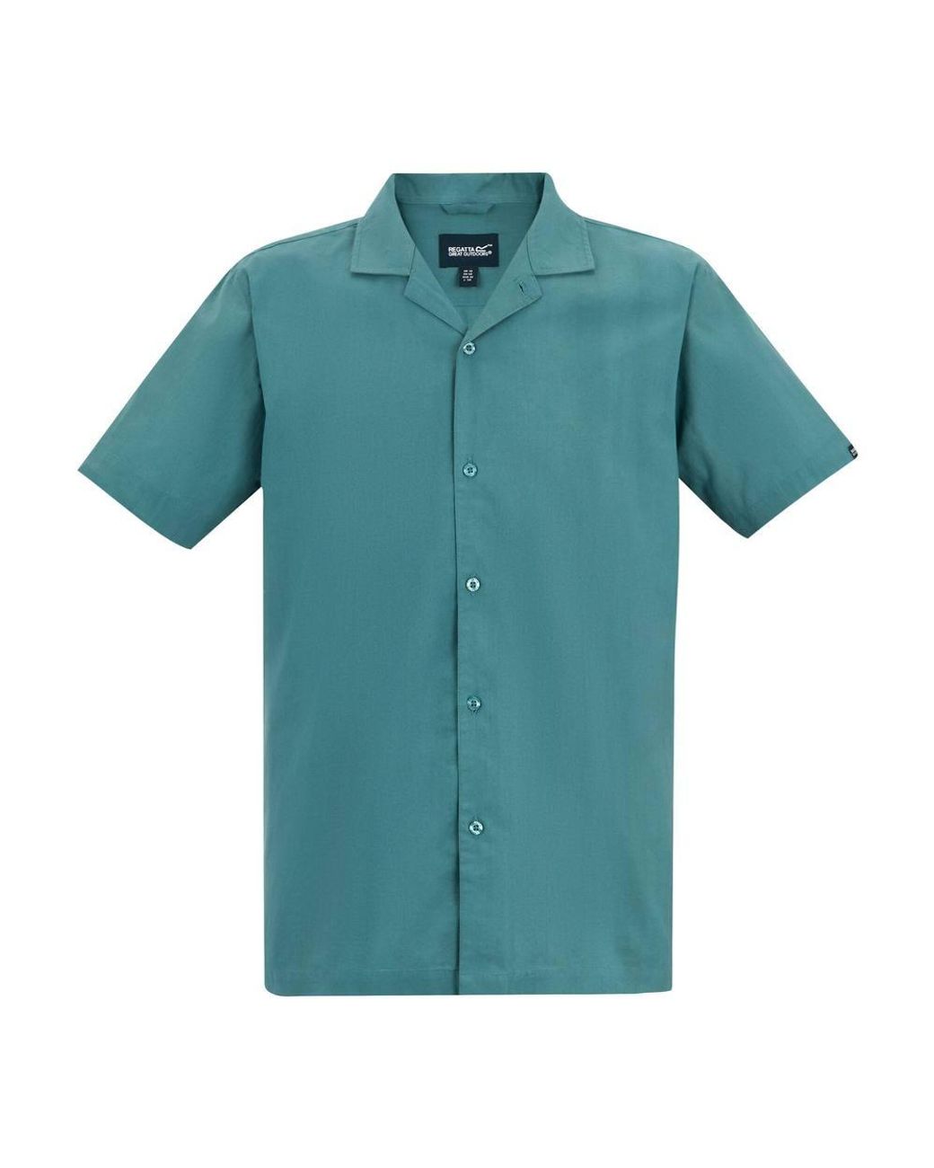 Regatta Blue Hadlin Short Sleeve Shirt for men