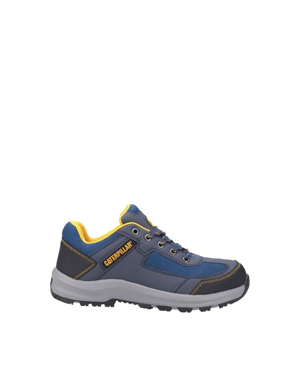 Caterpillar Blue 'Elmore Low' Safety Trainers for men