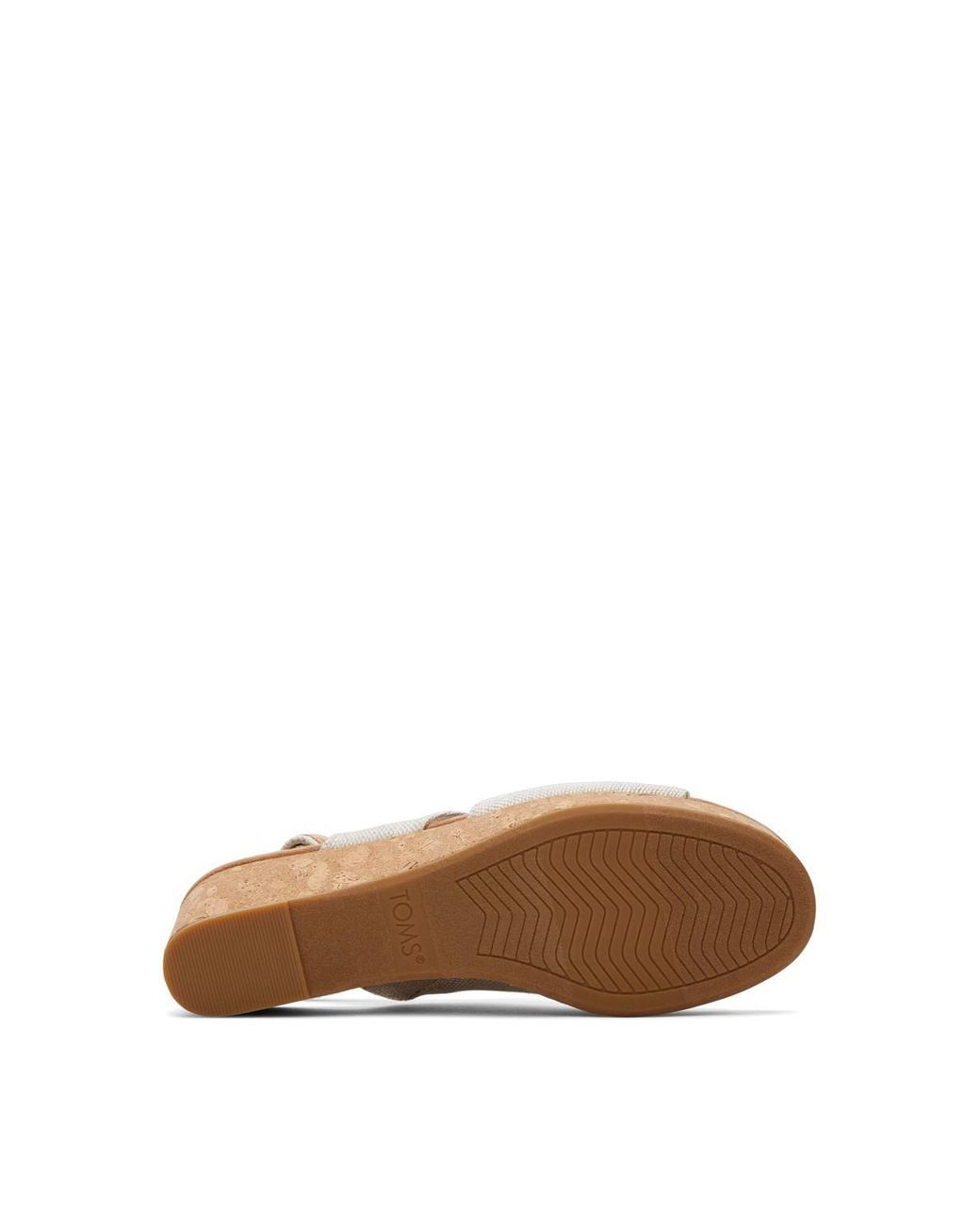 TOMS Natural Claudine Wedge Sandal