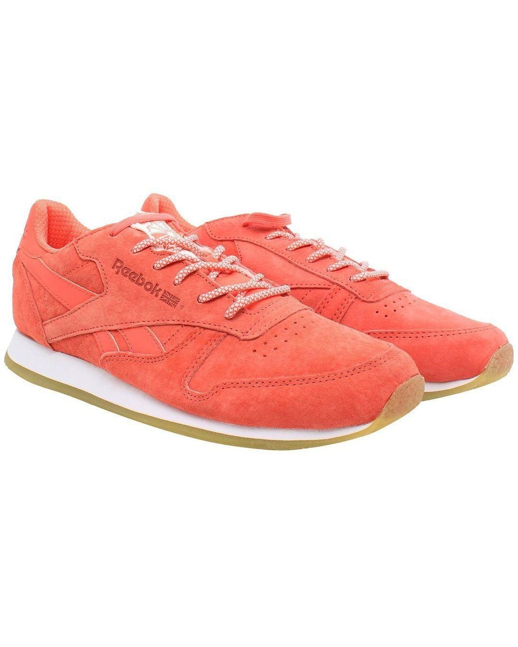 Reebok Red Classic Creoe Sail Away Trainers