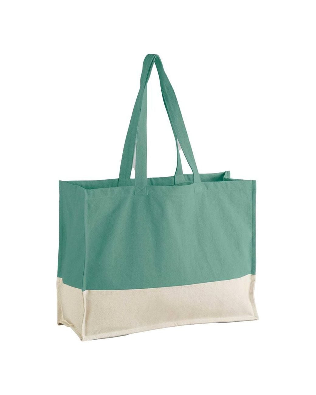 Westford Mill Green Earthaware Contrast Tote