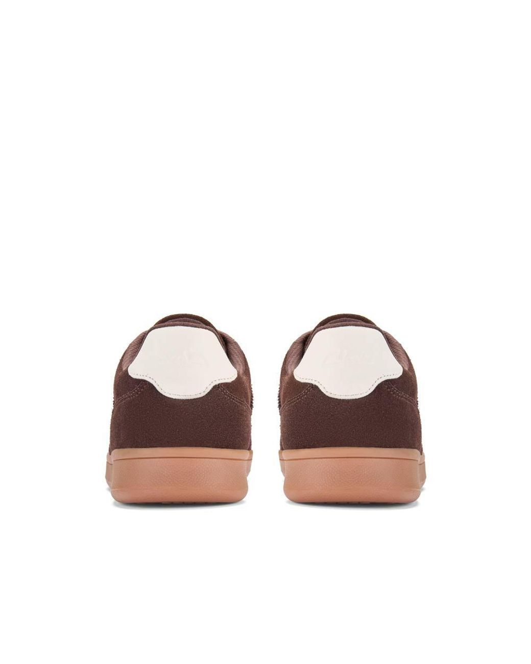 Clarks Brown Seco Speed Dark Suede Trainers, Lace Up