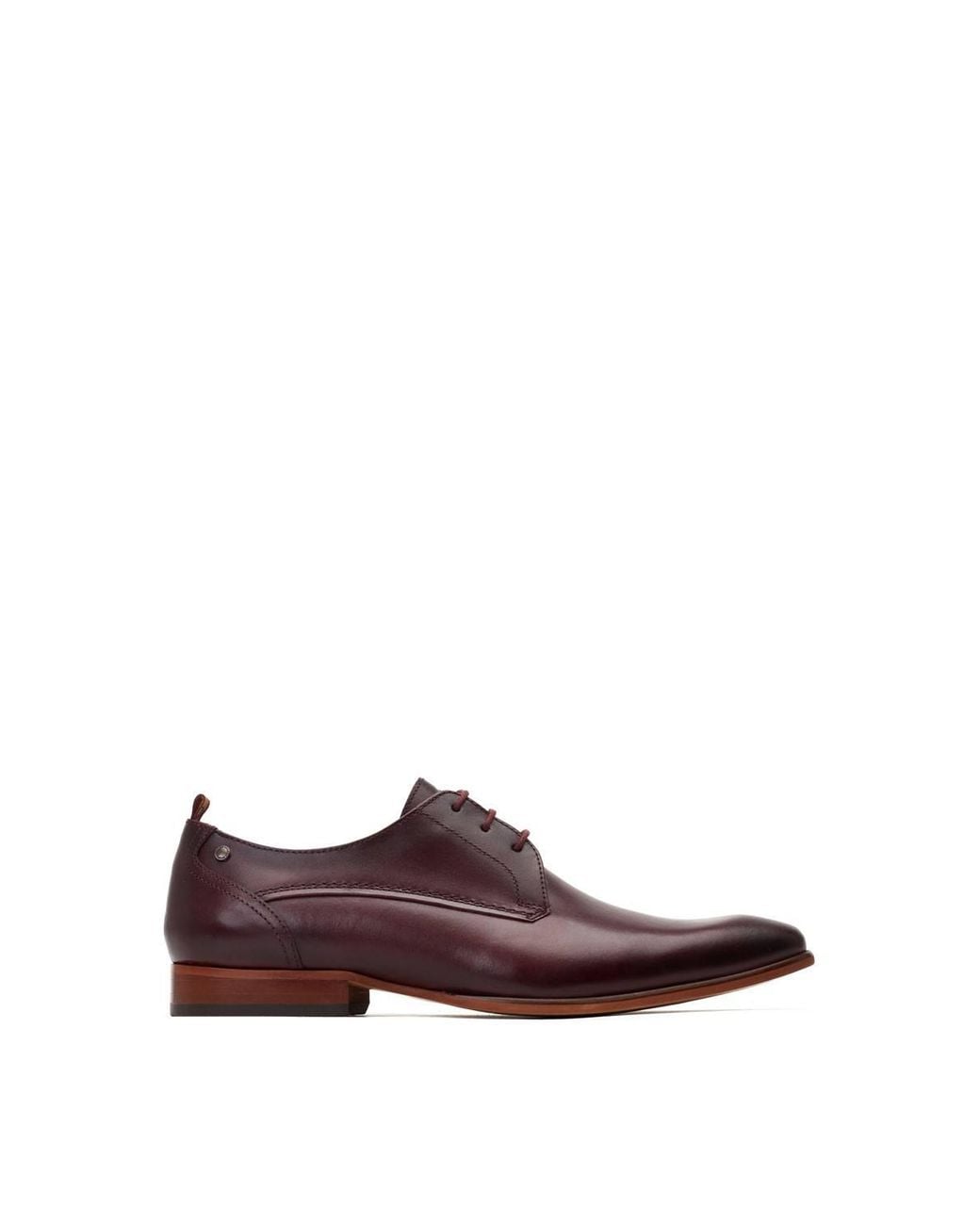 Base London Brown Gambino Lace Up Derby Shoe for men