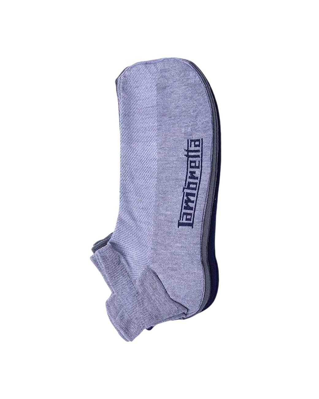 Lambretta Blue Trainer Socks (Pack Of 3) for men