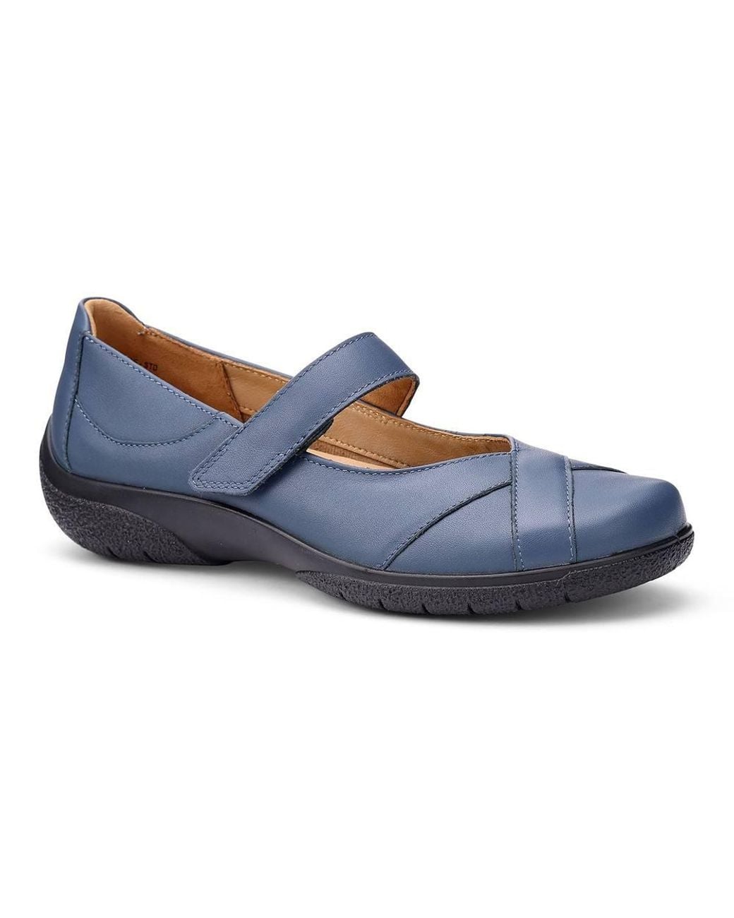 Hotter Blue Extra Wide 'Hope' Mary Janes