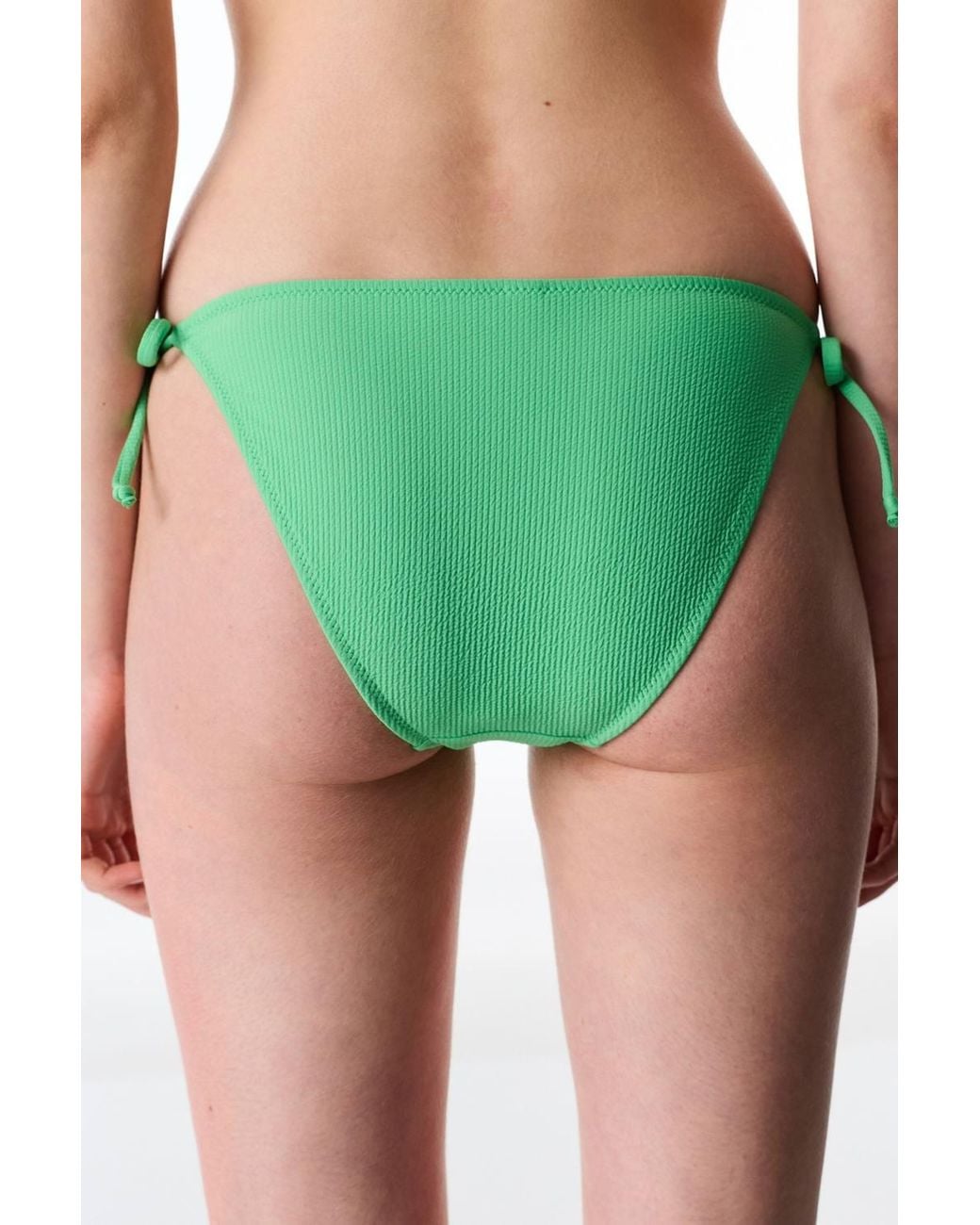 Penti Green Aida Textured Mid-Waist Bikini Bottom