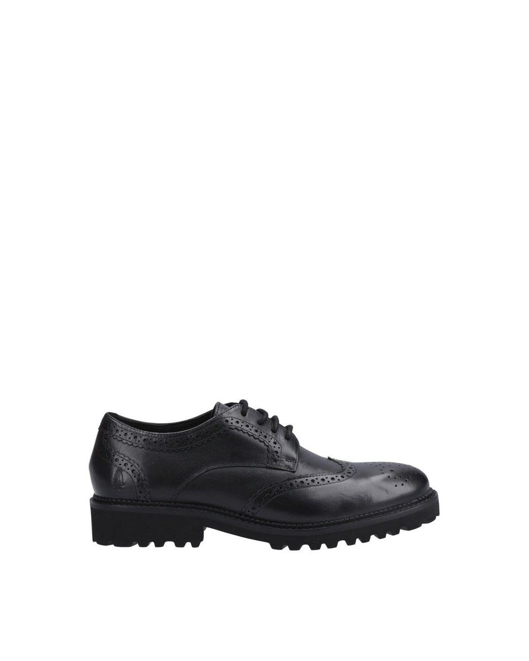 Hush Puppies Black Gabi Lace Up Senior