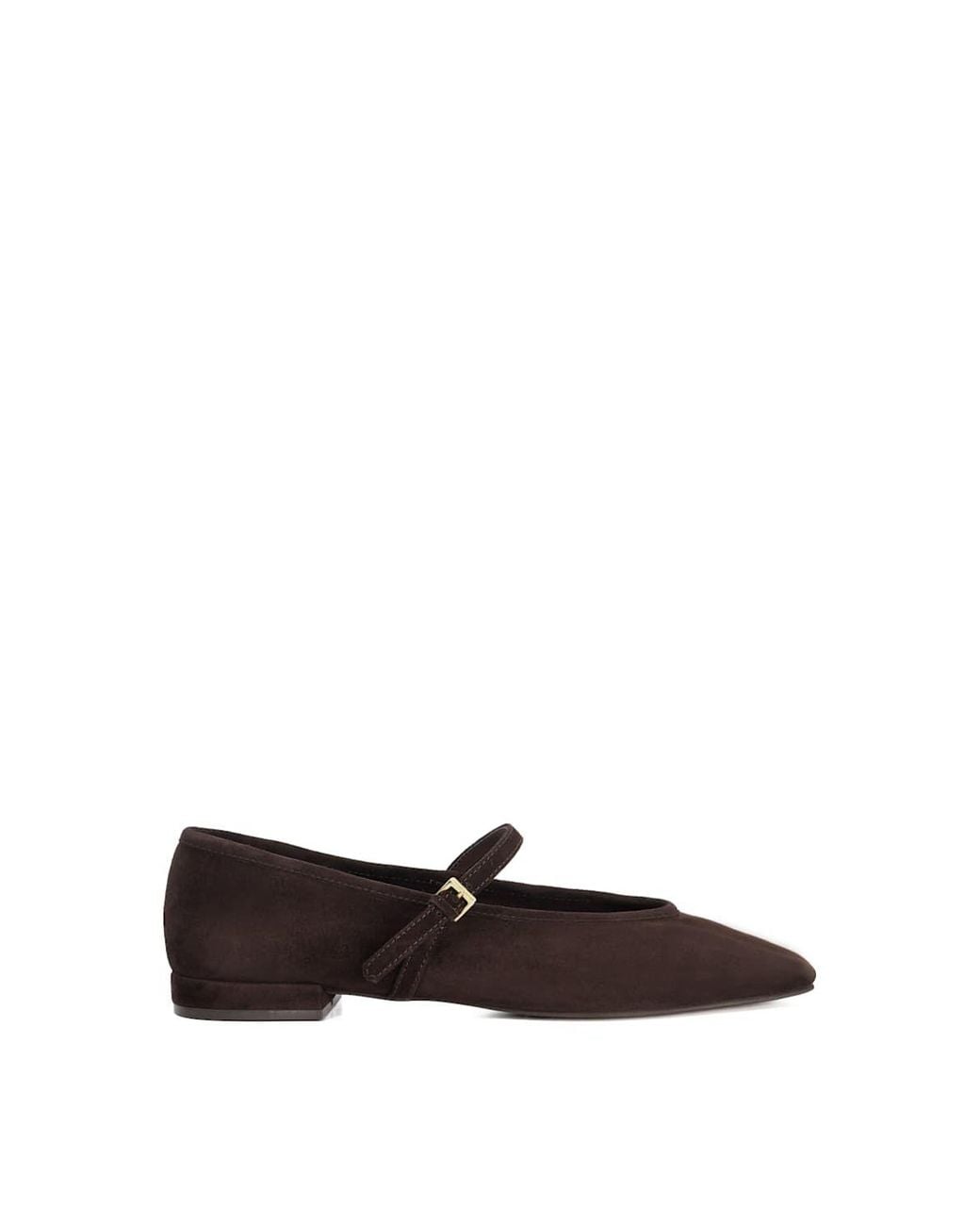 Dune White 'Hearthrob' Suede Ballet Pumps