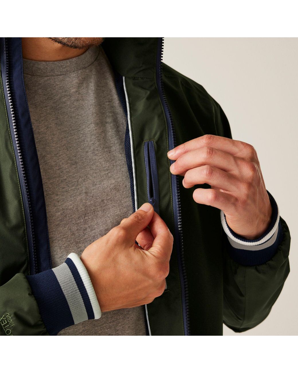 Regatta Green Shorebay Waterproof Shell for men