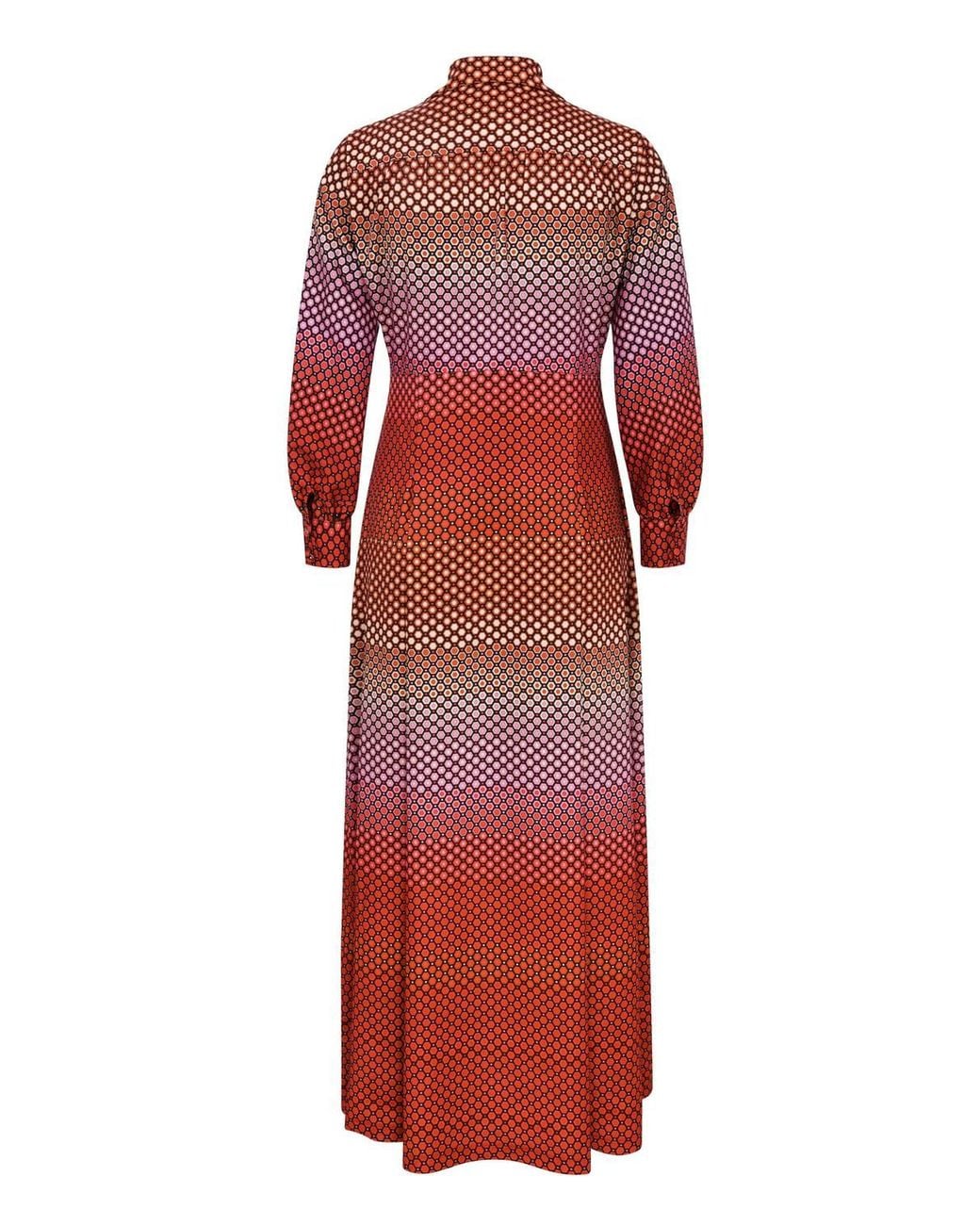 Boo Pala London Red Ellerie Maxi Dress