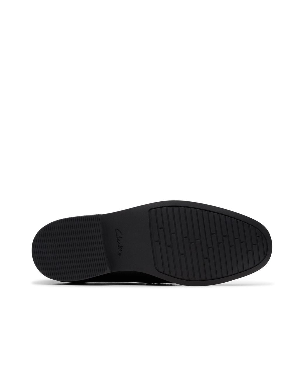 Clarks Black Jonwin Craft Youth Leather Loafers, School Shoes