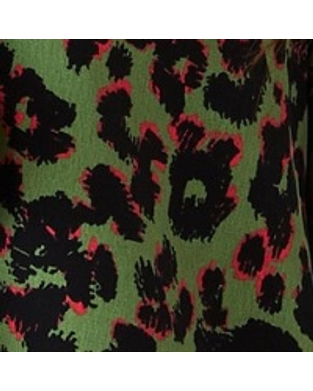 Finery London Multicolor Lindsay Animal Pussy Bow Blouse