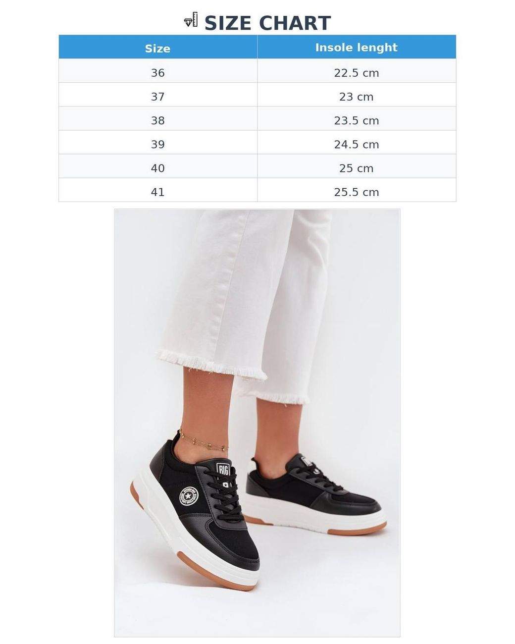 Love Lace White Big Star Sport Shoes Hipoly System Sneakers For Everyday