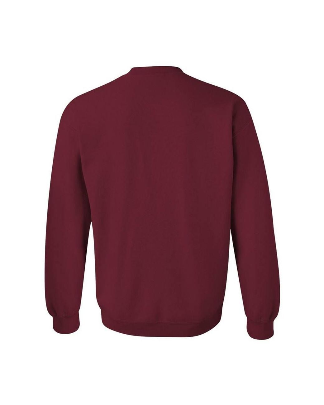 Gildan Red Heavy Blend Crew Neck Sweatshirt for men