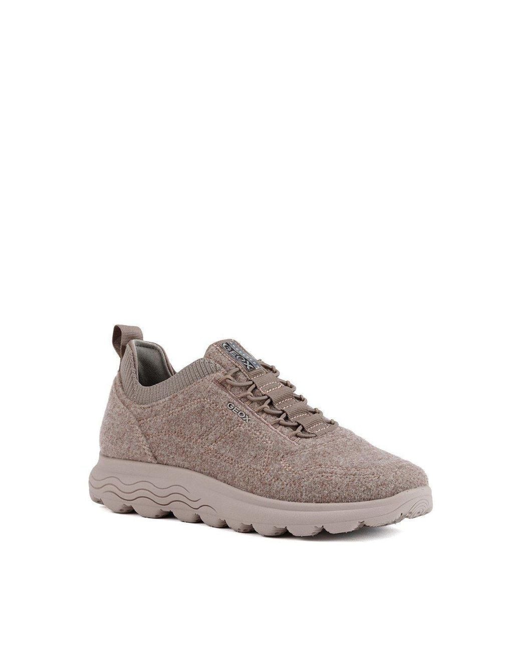 Geox Brown D Spherica A Sneakers