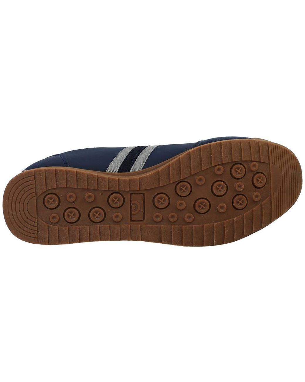 Lambretta Blue Tackle Trainers for men