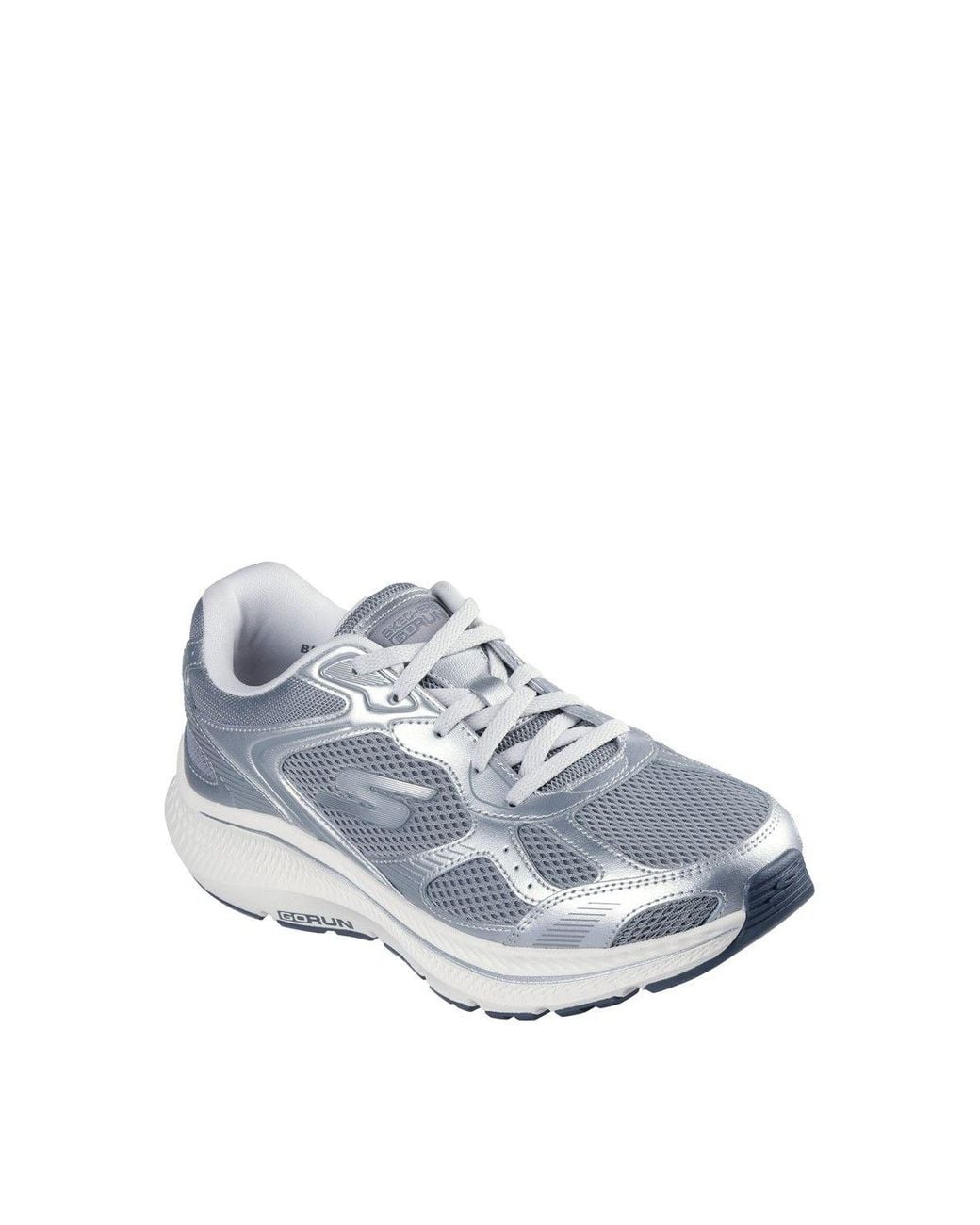 Skechers White Go Run Consistent 2.0 Volt Trainer