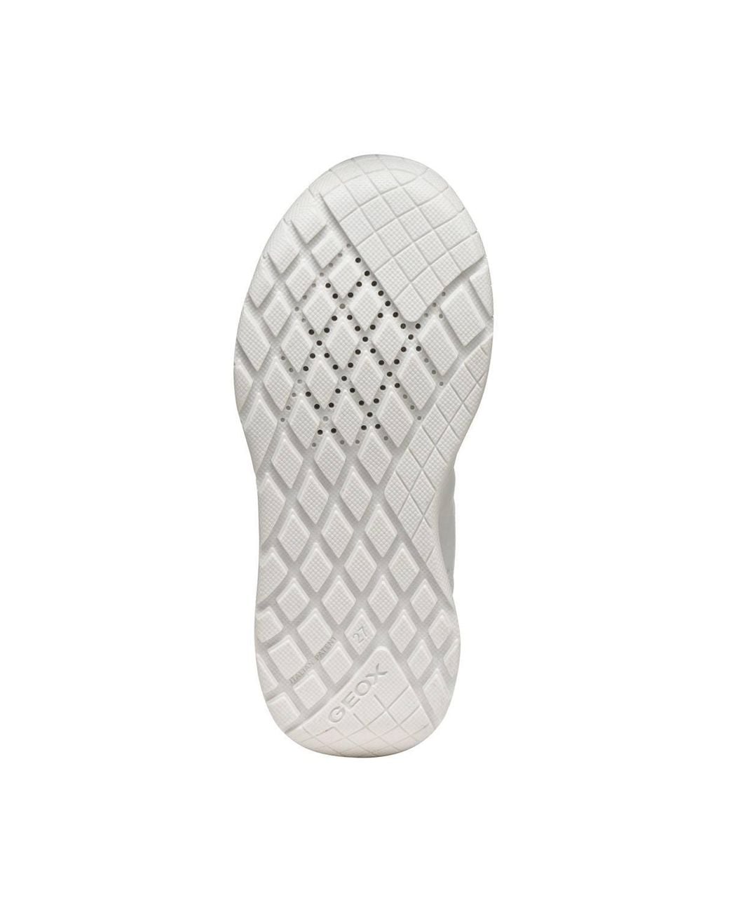 Geox White J Rann-E Sneakers