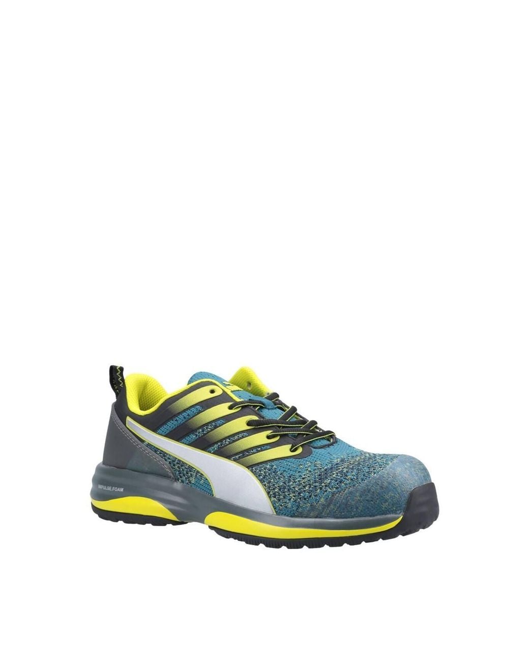 PUMA Green 'Charge Low' Safety Trainers for men