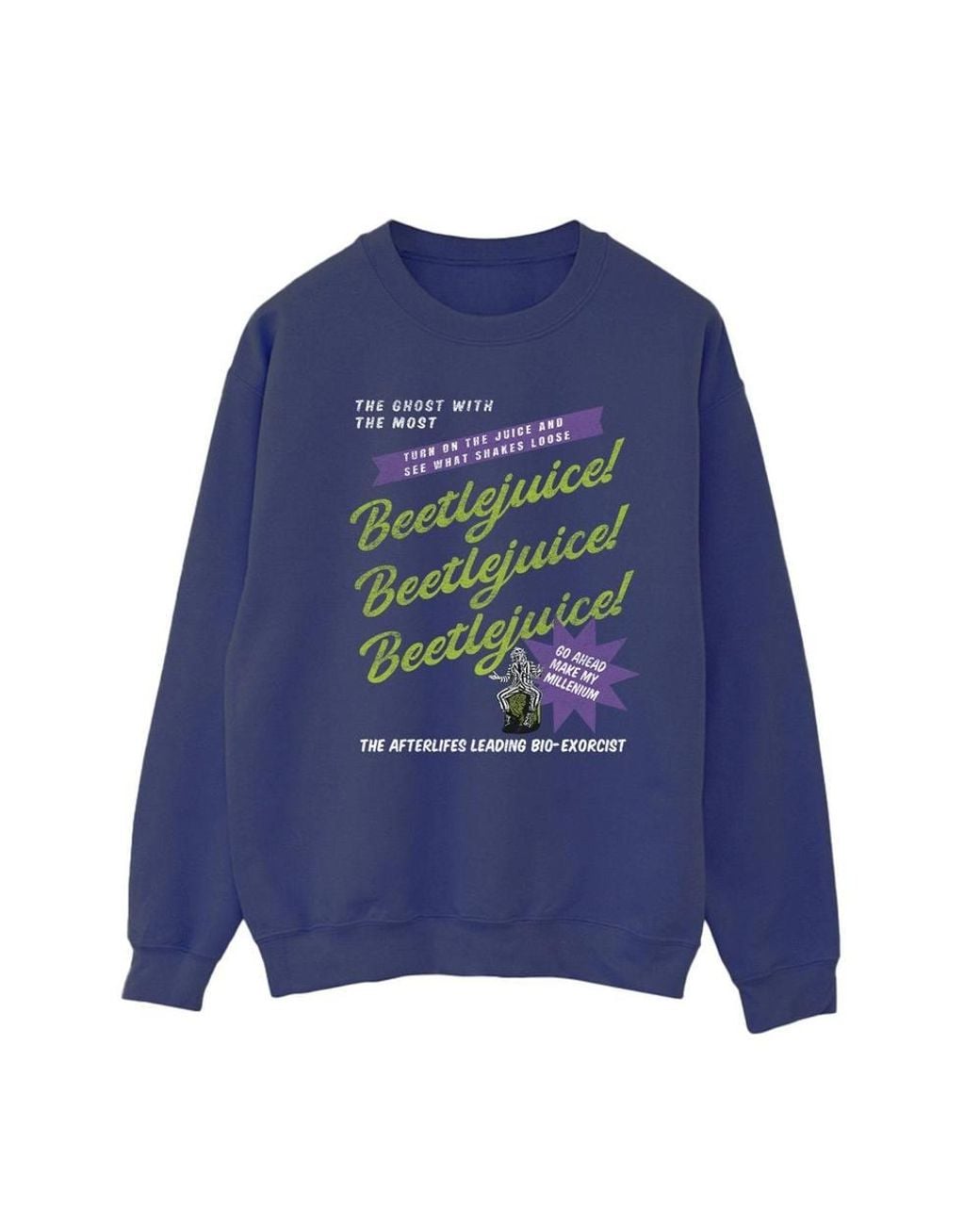 Beetlejuice Black Make My Millenium Sweatshirt