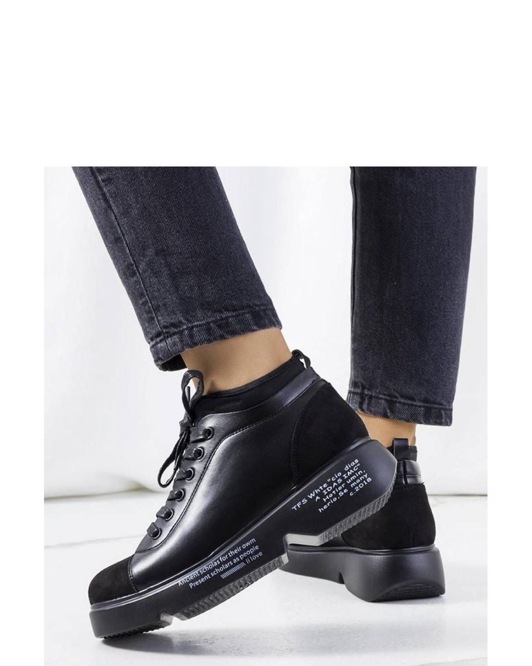 Love Lace Blue Ambly High Sole Sneakers Stylish Comfortable Summer Everyday