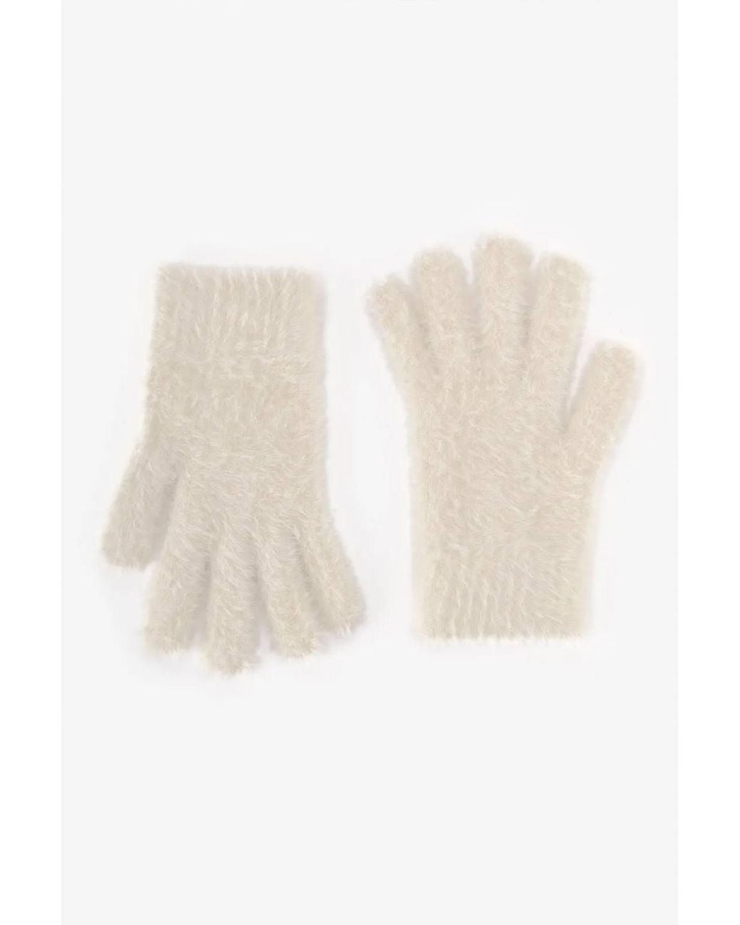 Penti White Flora Gloves