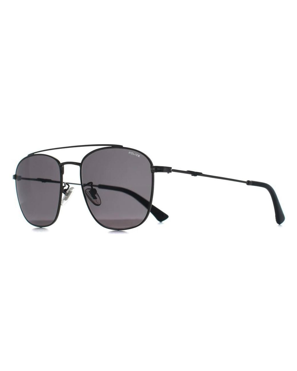 Police Gray Aviator Shiny Bakelite Smoke Spl996 Origins Lite 2 for men