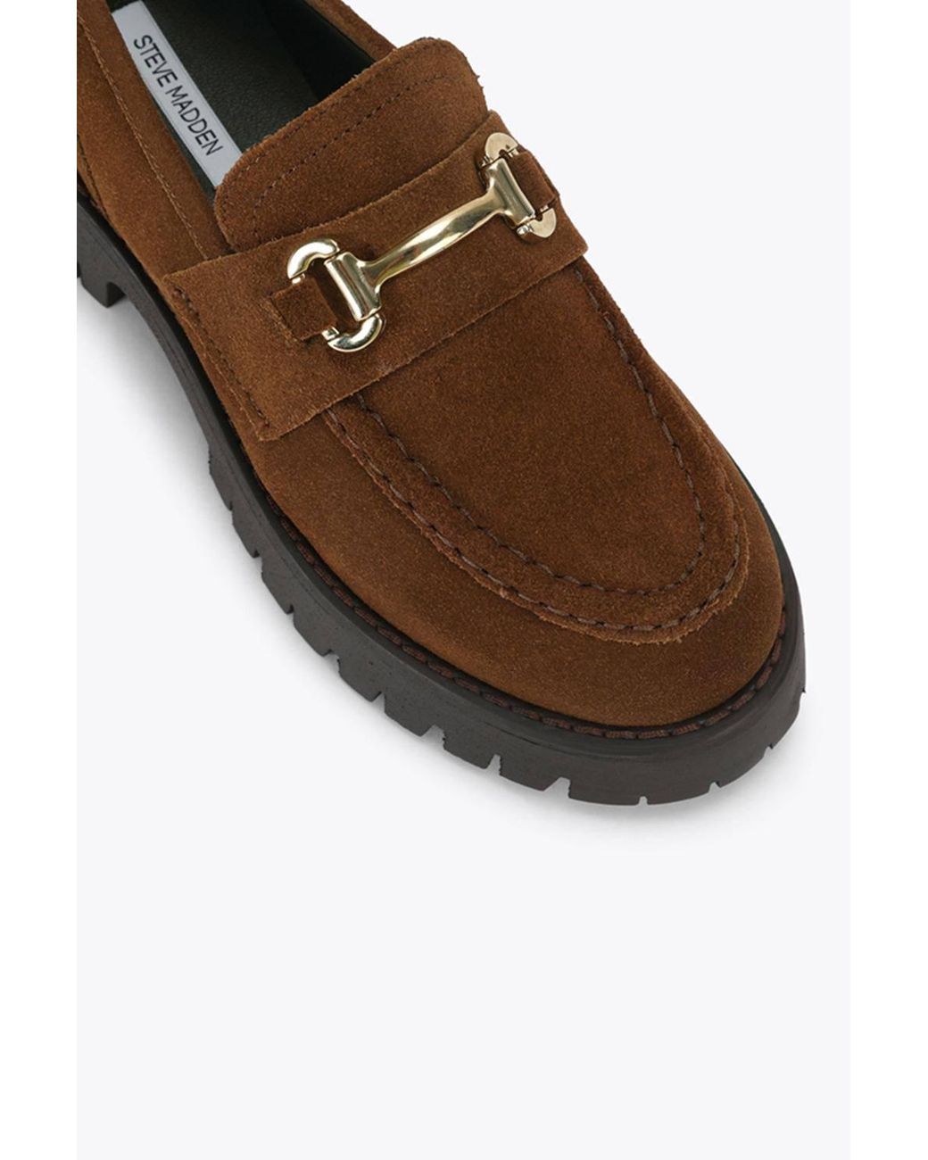 Steve Madden Brown 'Lando' Suede Flats