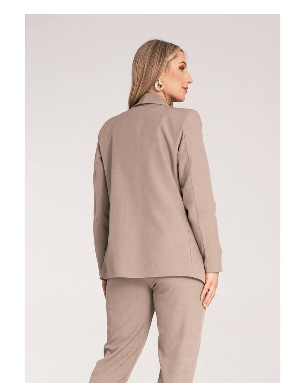 Love Lace Pink Classic Long Sleeve Unfastened Lined Jacket
