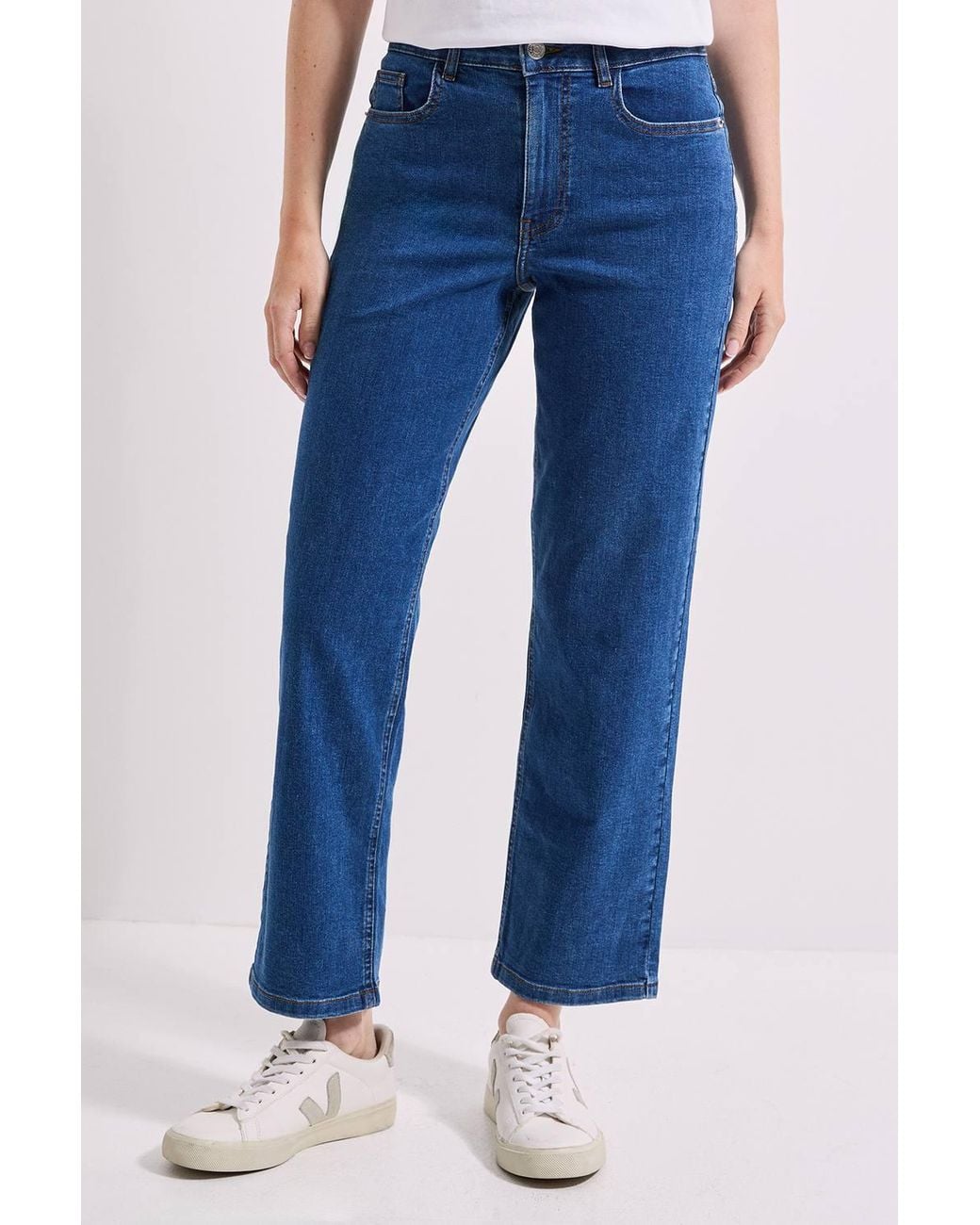Dorothy Perkins Blue Mom Denim Jeans