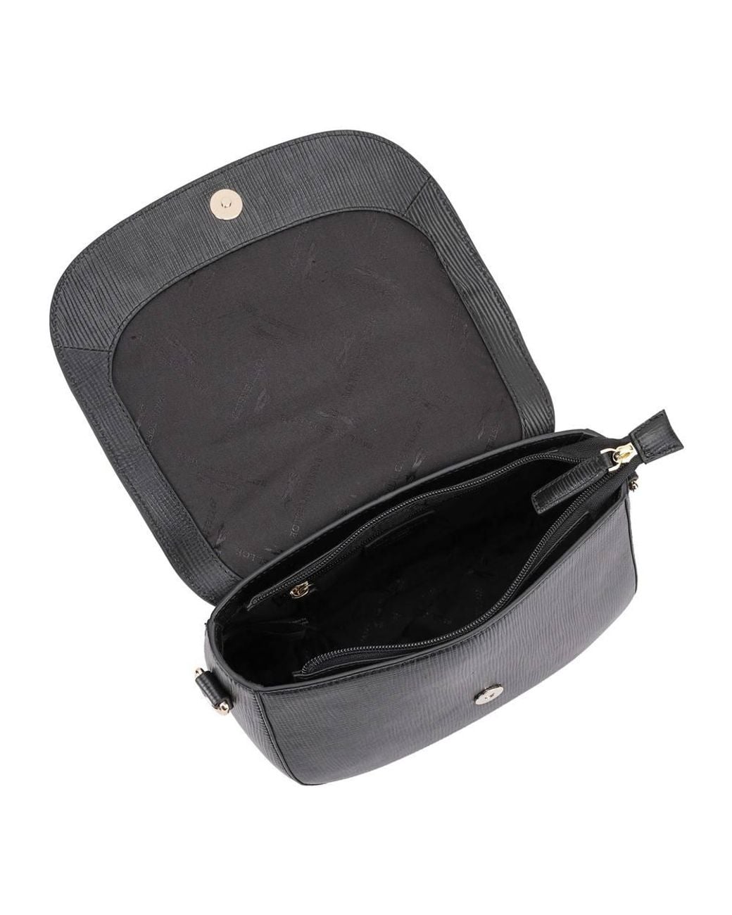 Paul Costelloe Black Jenny Leather Cross Body Bag
