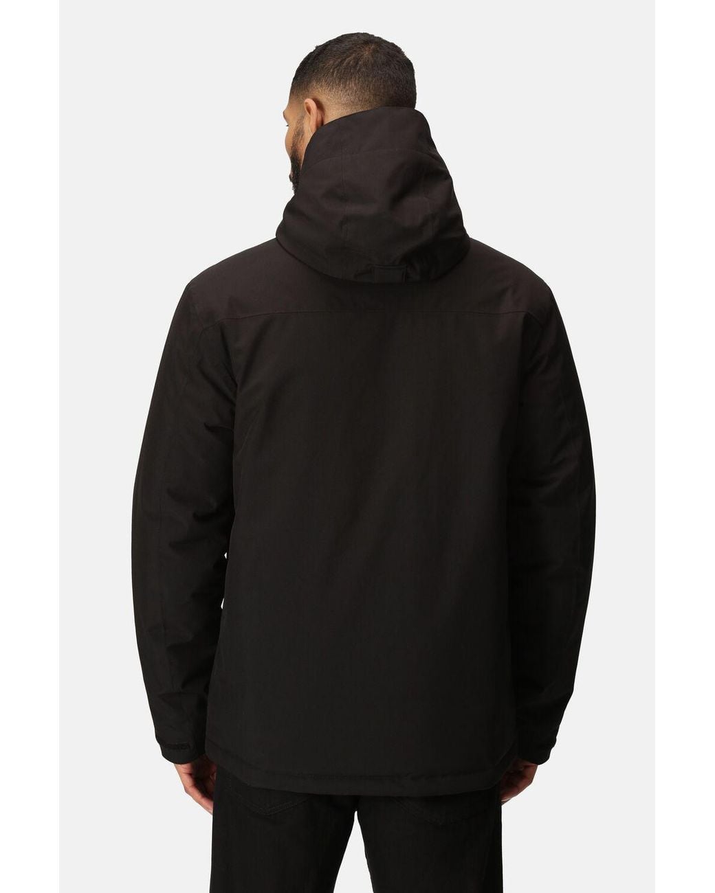 Regatta Black Navigate Waterproof Insulated Jacket for men