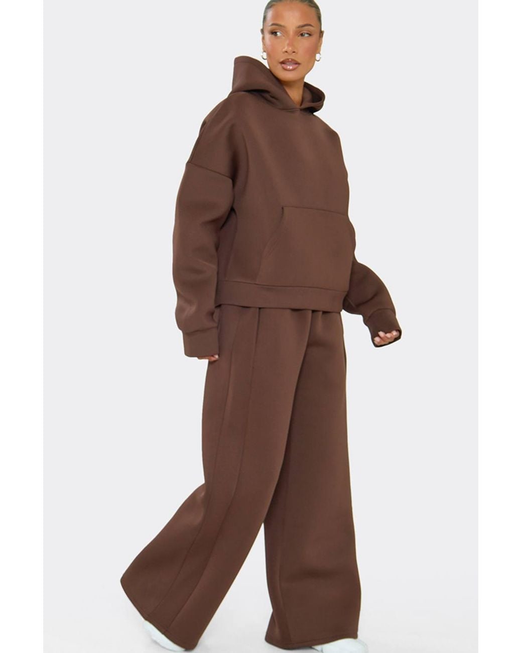 EGO Brown Long Sleeve Hoodie