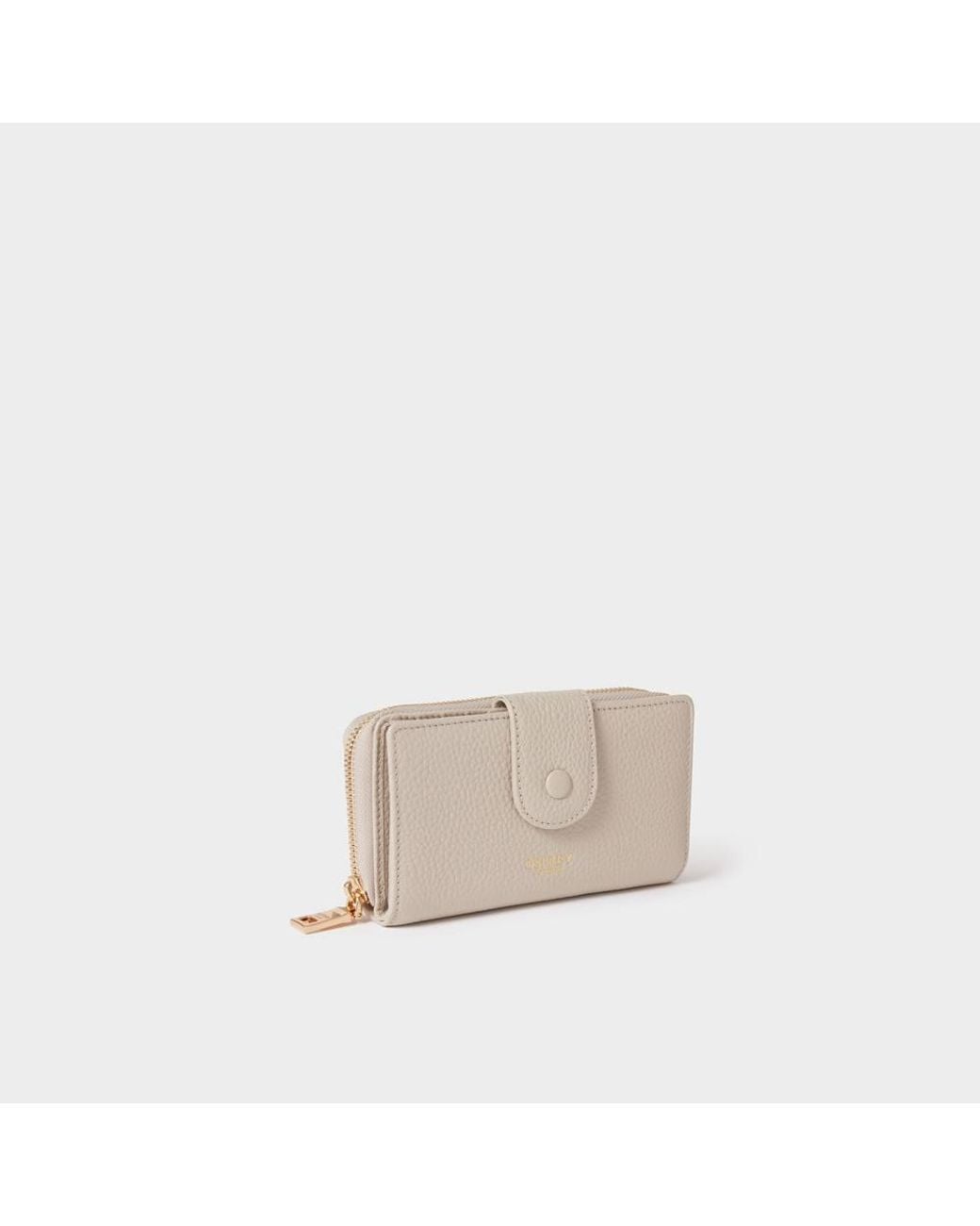 Osprey Natural The Core Medium Leather Popper Matinee Purse
