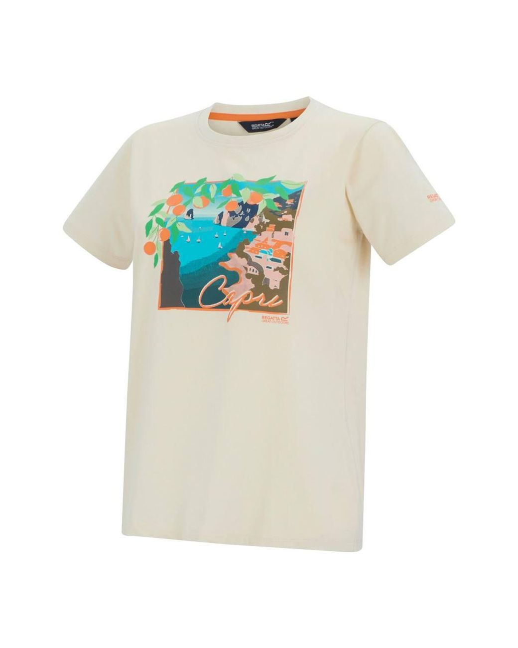 Regatta Green Filandra Ix Short Sleeved Graphic T-Shirt