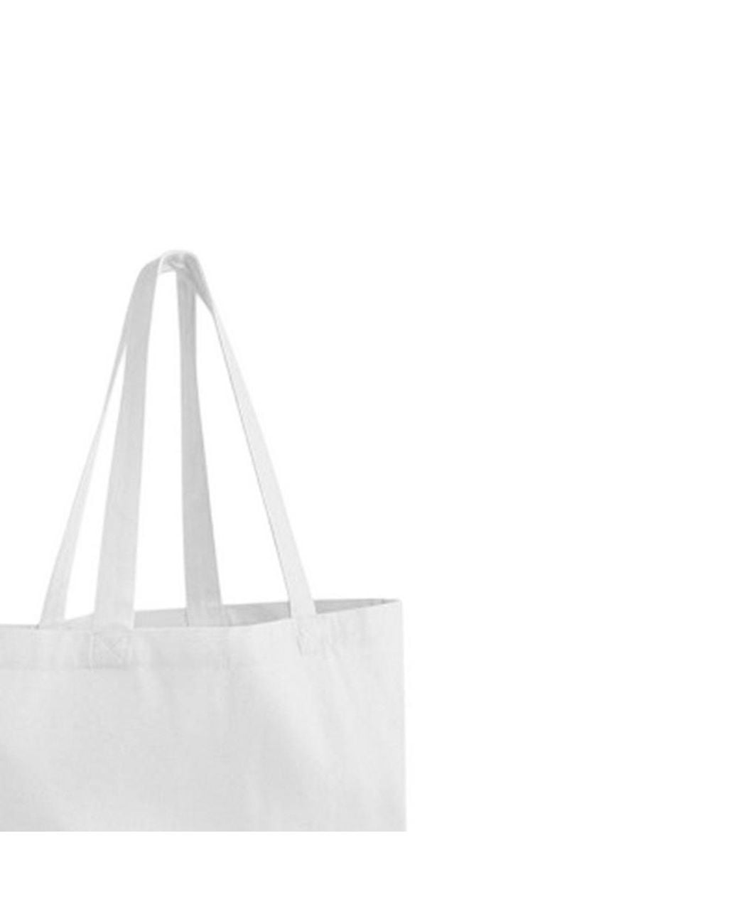 Westford Mill White Earthaware Tote Bag
