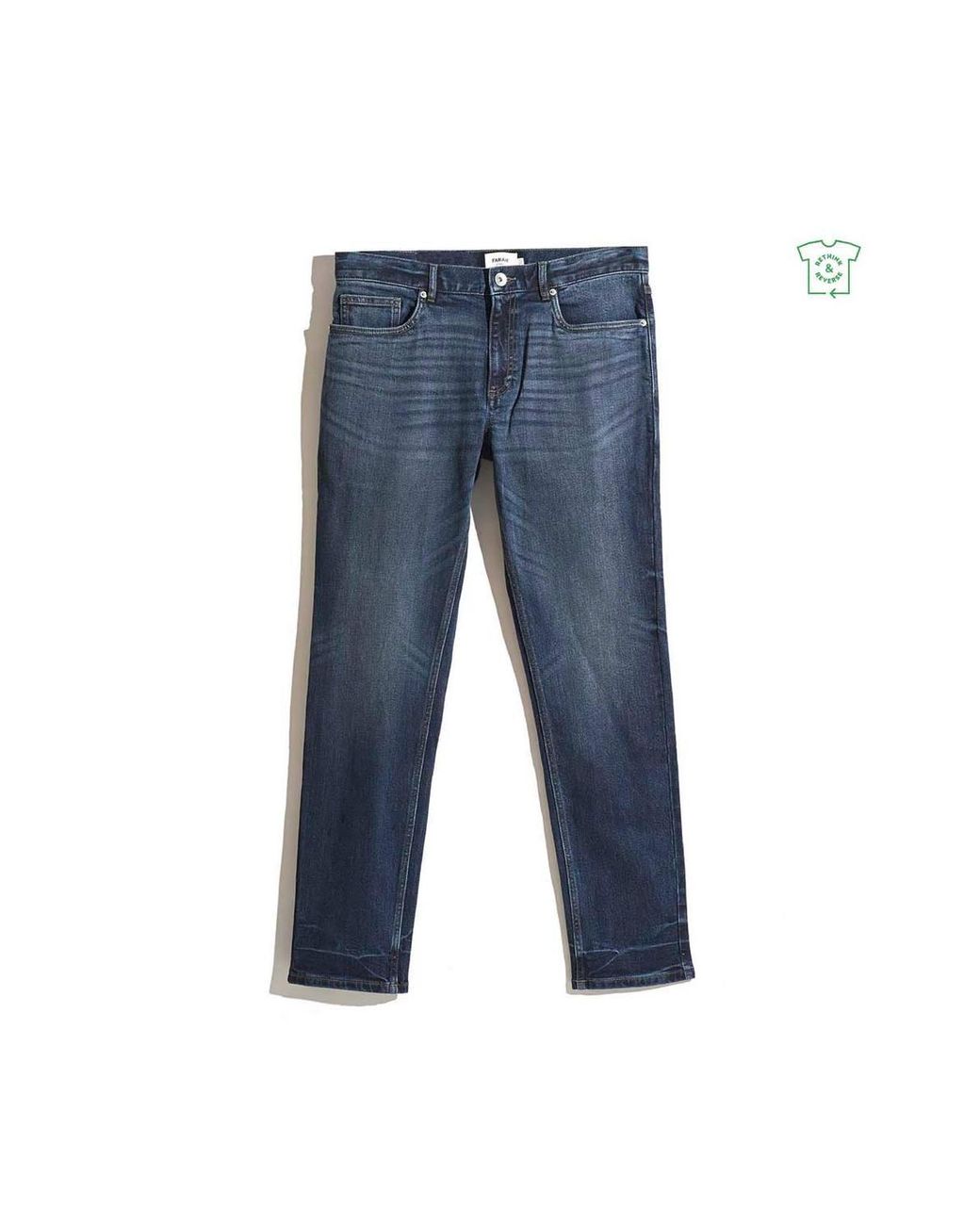 Farah Blue Elm Slim Fit Denim Jeans for men
