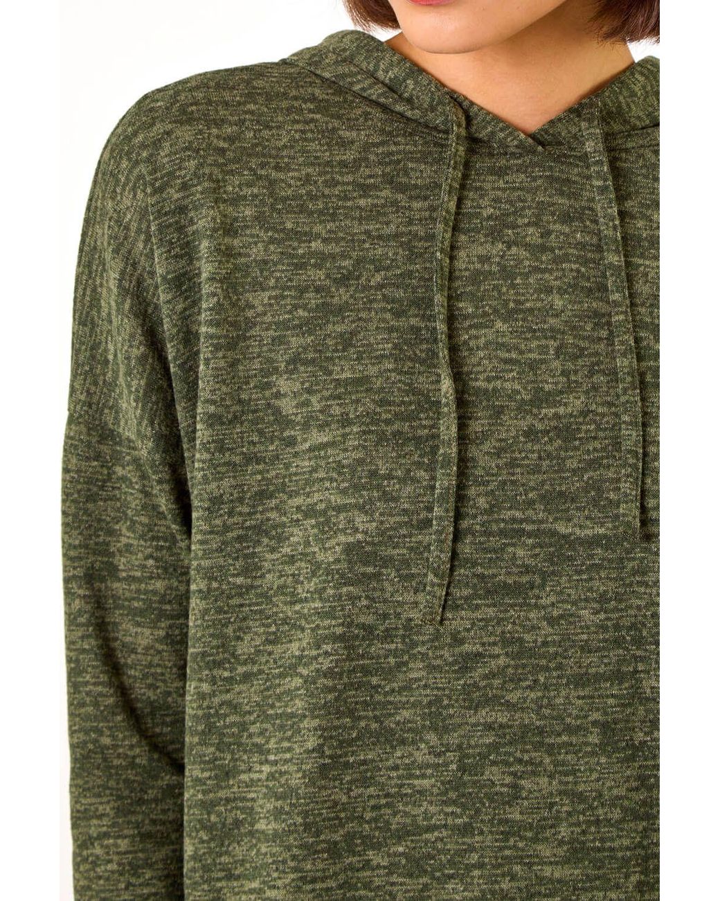 Roman Green Soft Touch Drawstring Hoodie