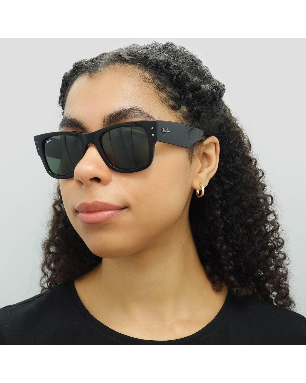 Ray-Ban Green Square Polished Rb0840S Mega Wayfarer for men