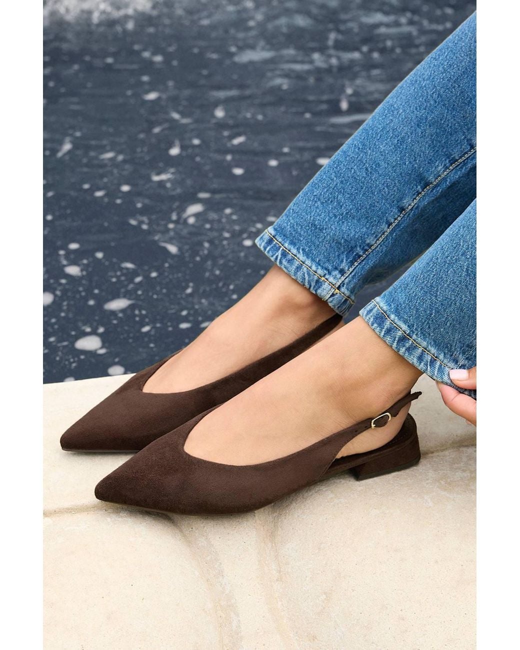 Linzi White London Ballet Flats