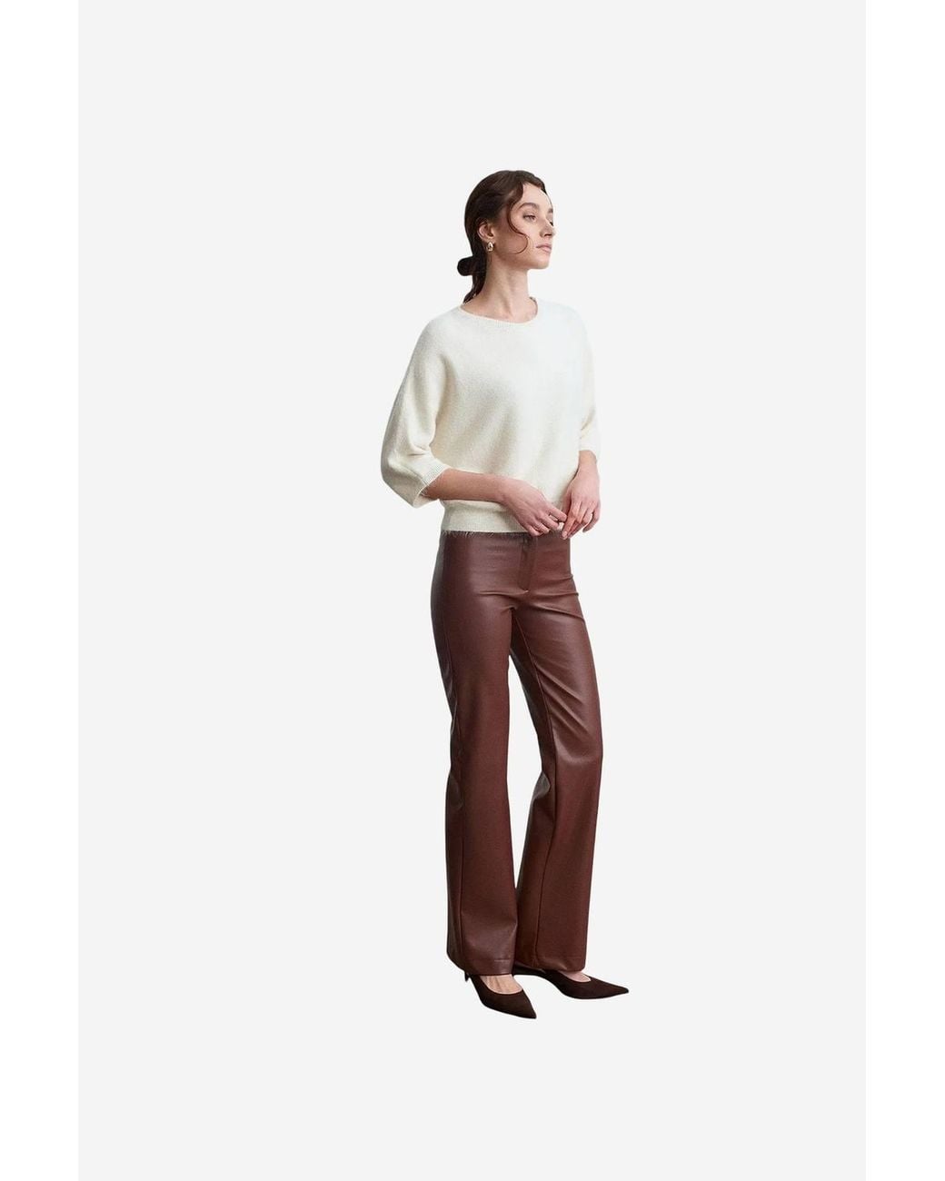Dilvin Natural Wool Blend Sweater
