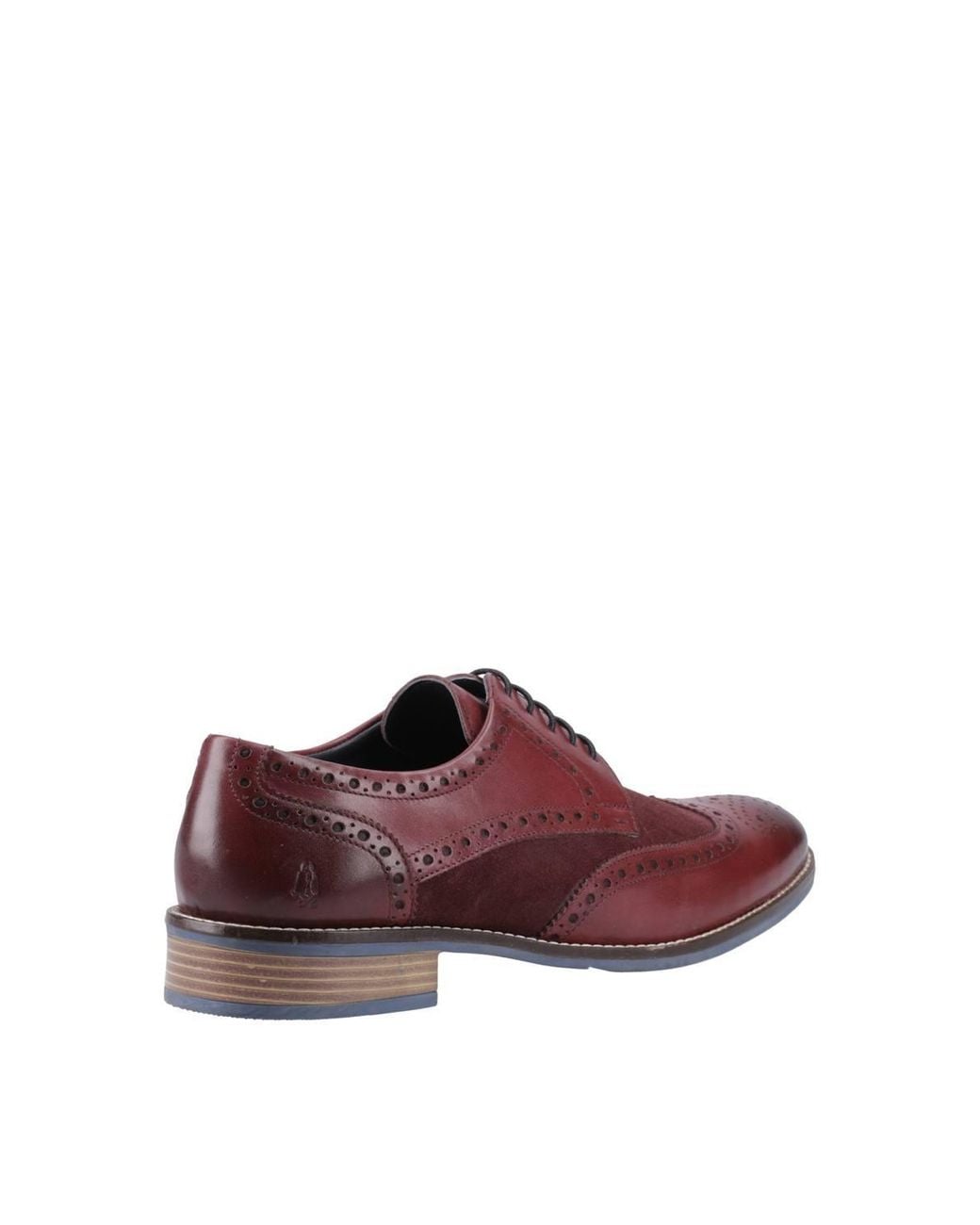 Hush Puppies Purple Dustin Mix Brogue for men