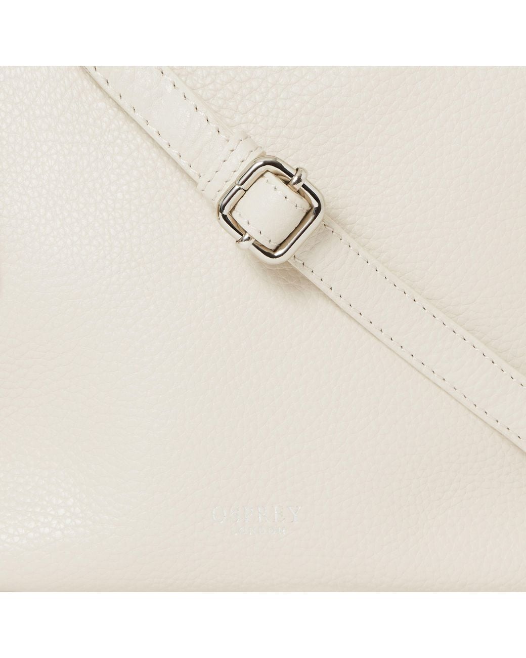 Osprey Natural The Lyra Leather Crossbody Bag