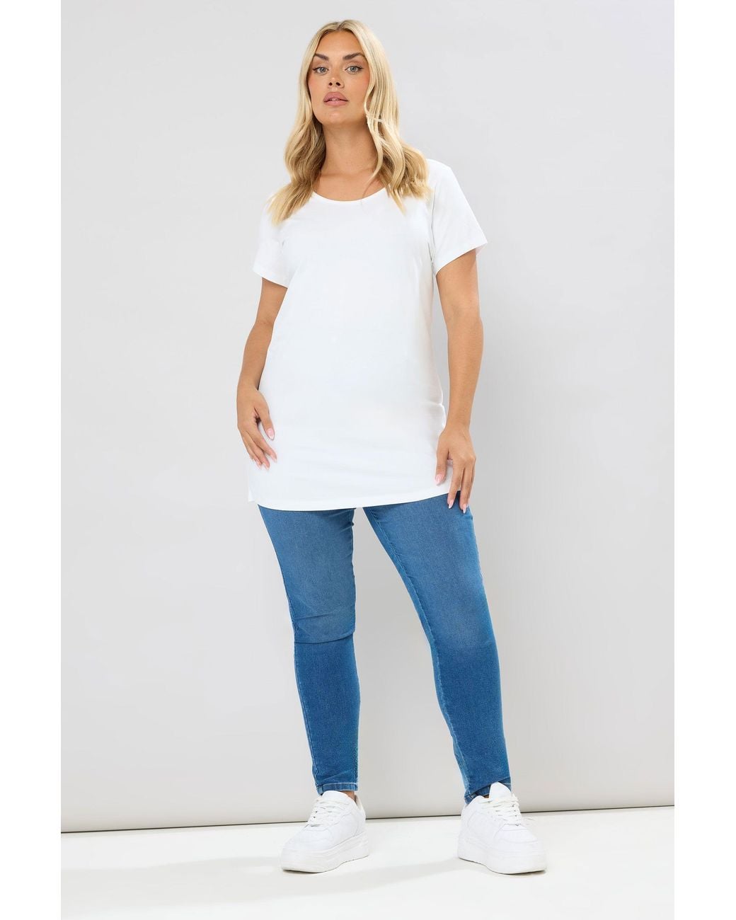 Yours Black 2 Pack Longline T-Shirts