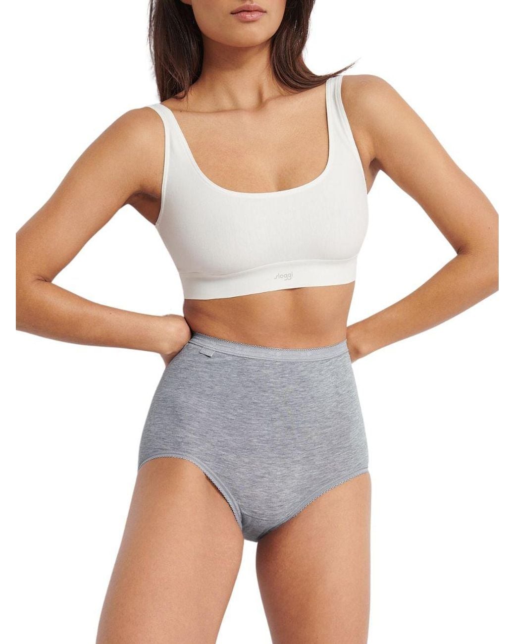 Sloggi Blue Basic+ Maxi 3 Pack Briefs